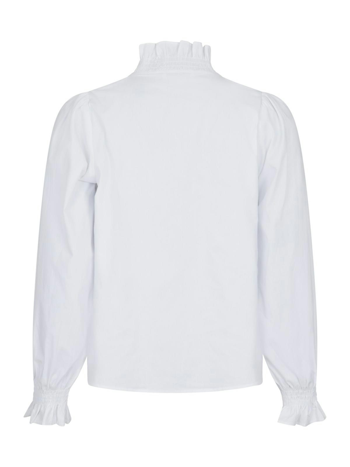 Neo Noir - Brielle Solid Shirt (White)