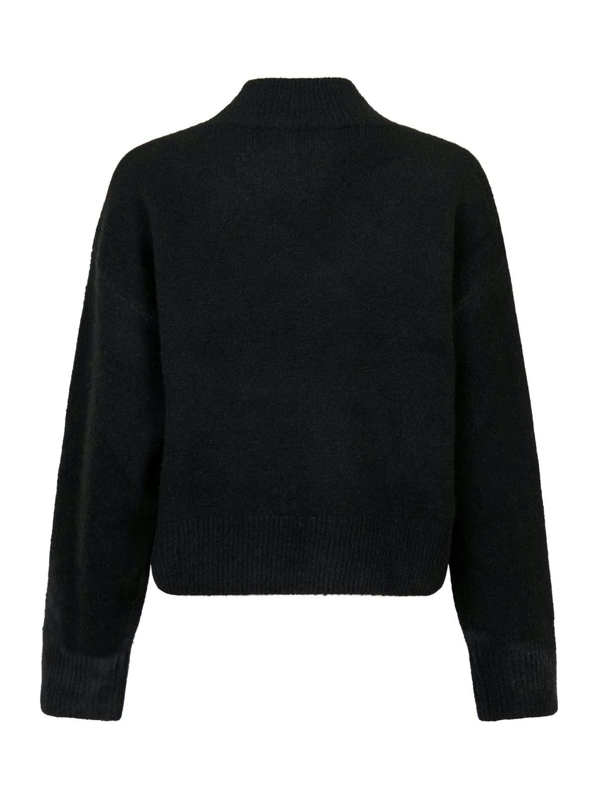 Neo Noir - Paulina Knit Blouse (Black)