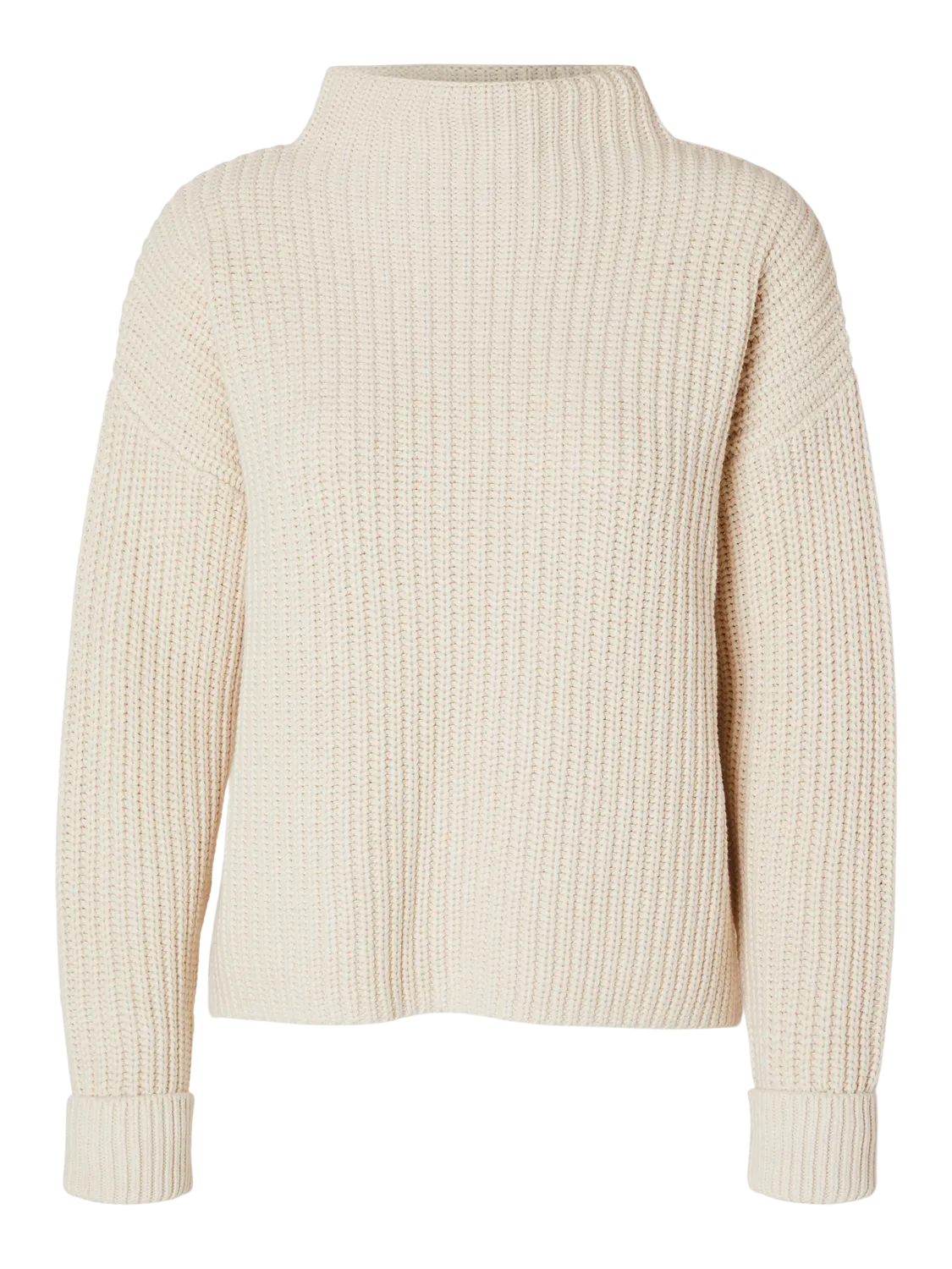 Selected Femme - SLFSELMA LS KNIT PULLOVER NOOS (Birch)