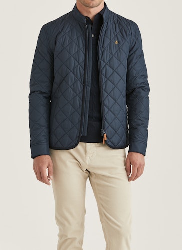 Morris - Teddy Quilted Jacket (Old Blue)
