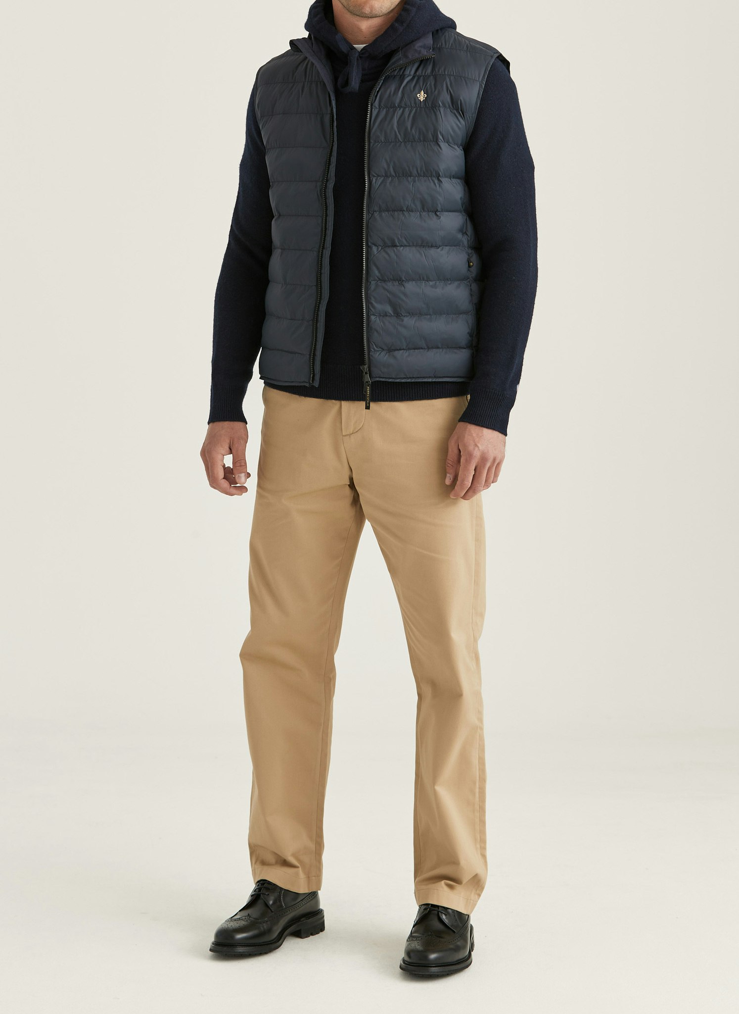 Morris - Norfolk Liner Vest (Blue)