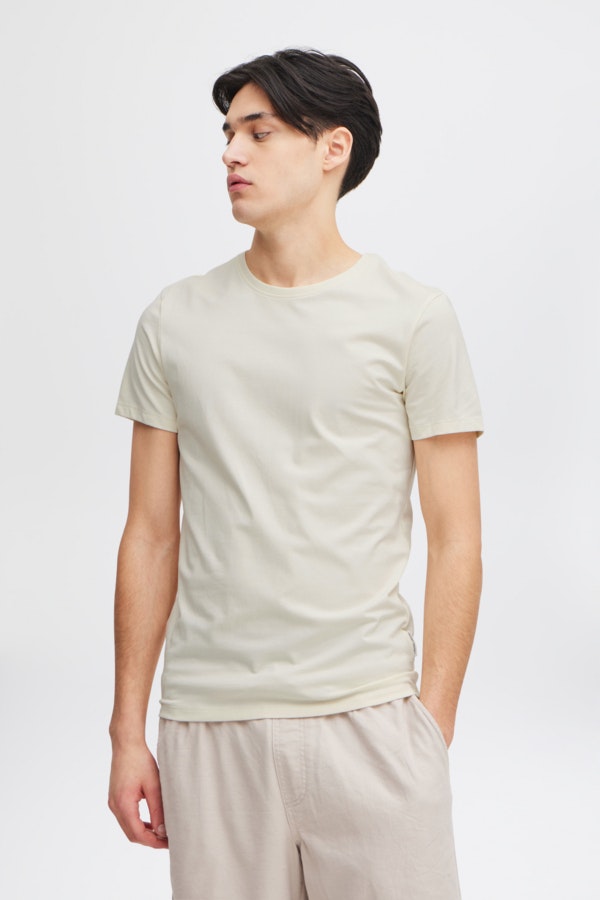 Casual Friday - CFDAVIDE crew neck tee (White Asp)