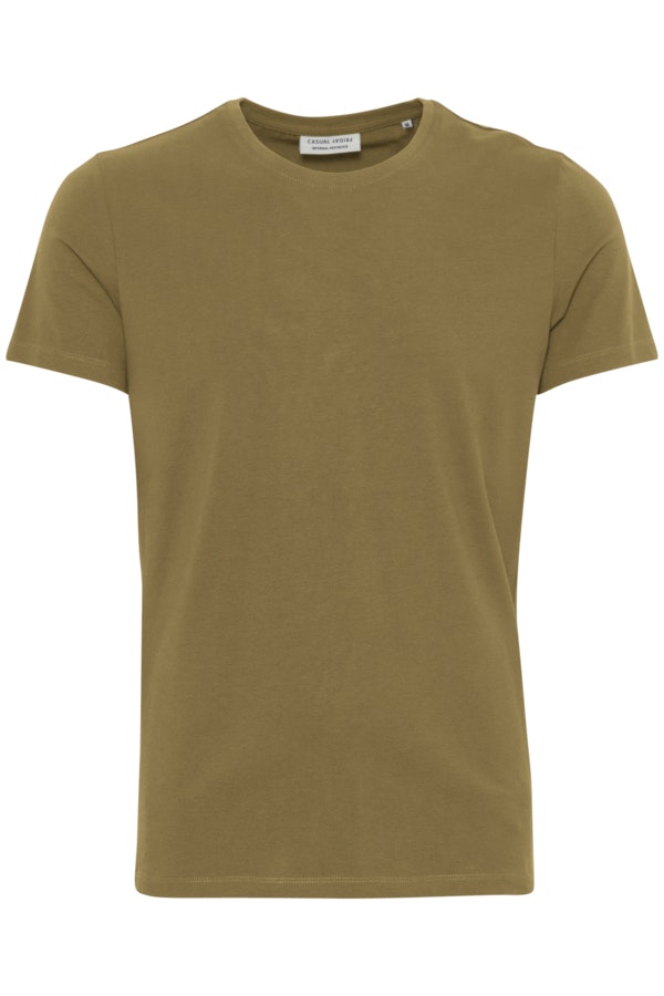 Casual Friday - CFDAVIDE crew neck tee (Olive)