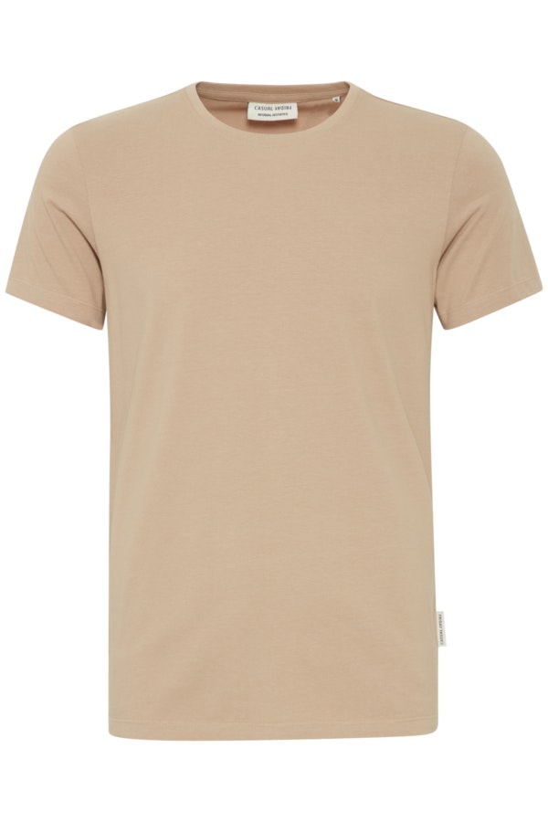 Casual Friday - CFDAVIDE crew neck tee (Beige)