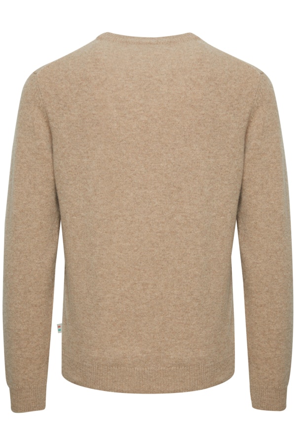 Casual Friday - CFKARL crew neck bounty knit (Beige)