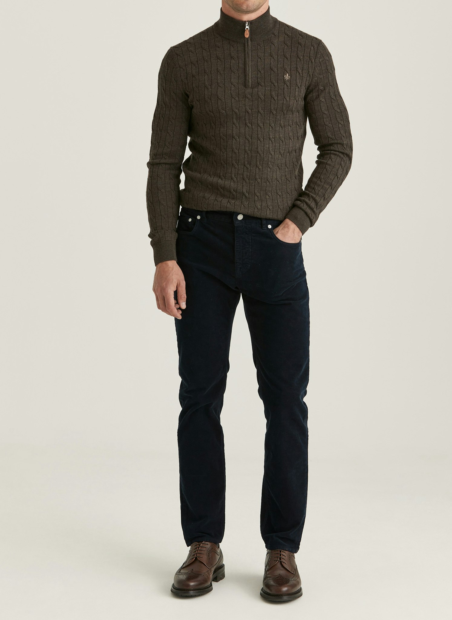 Morris - James Cord 5-pkt (Navy)
