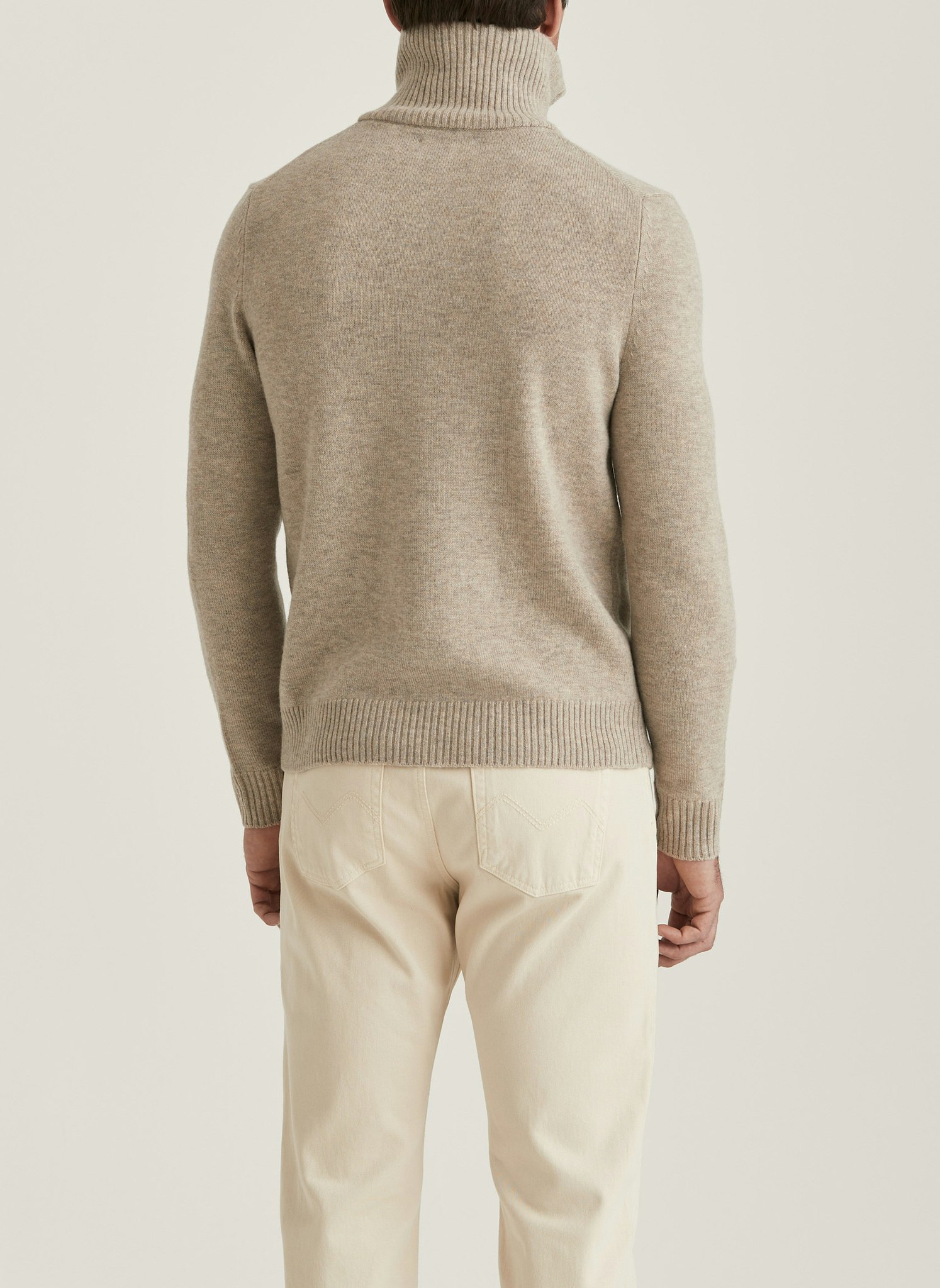 Morris - Hertford Half Zip (Khaki)