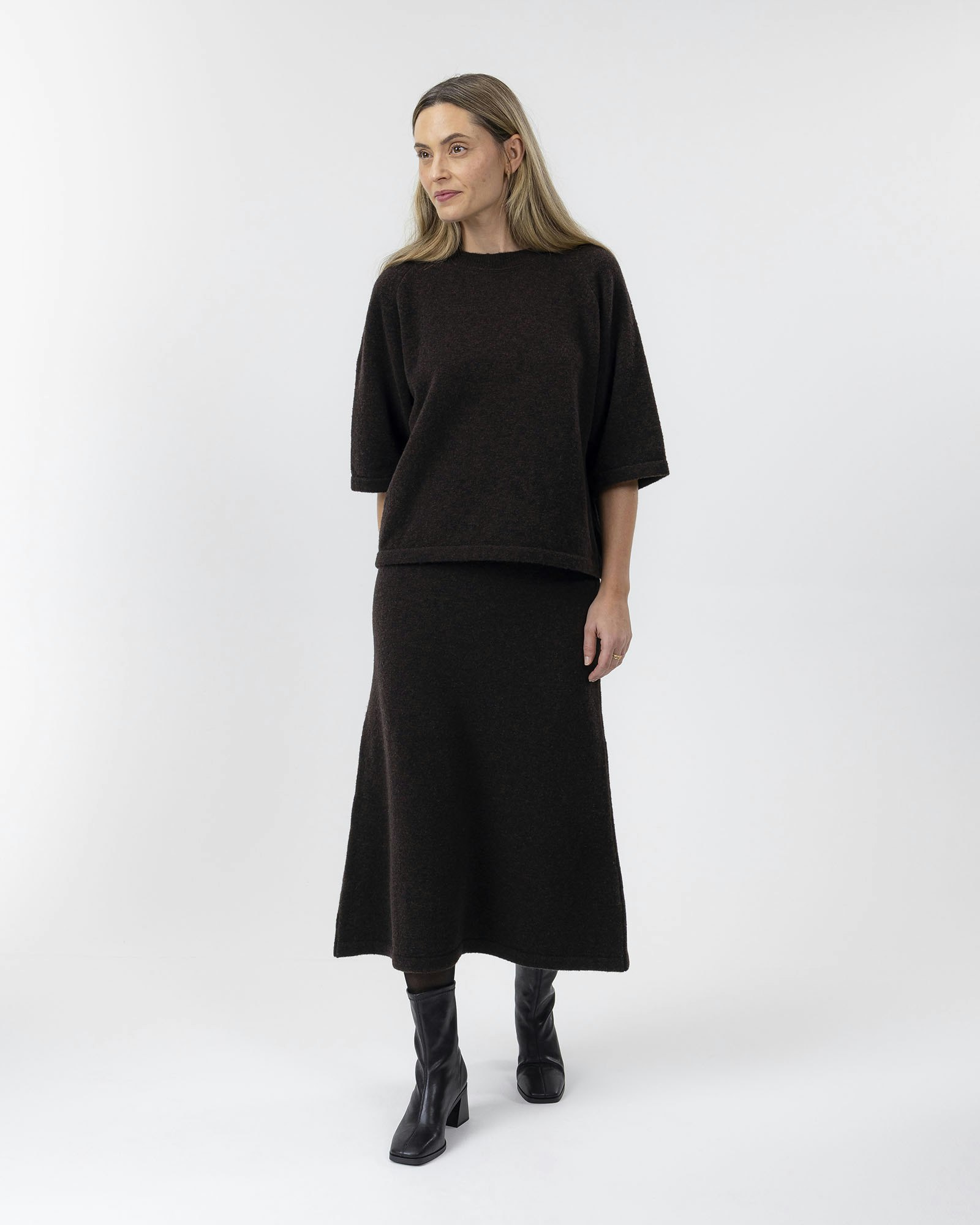 Holebrook - Anita Skirt (Dk Choco)