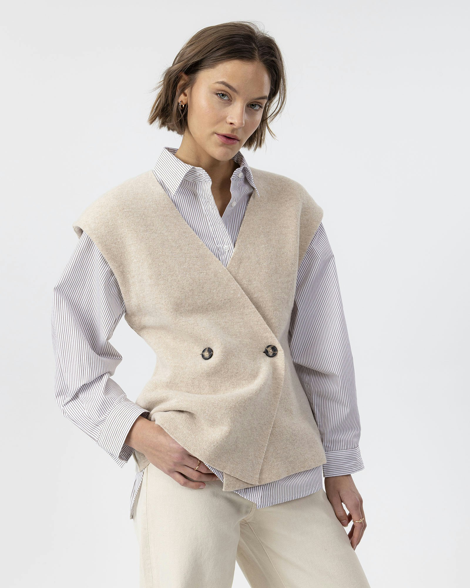 Holebrook - Ingela Waistcoat (Sand)