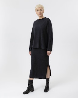 Holebrook - Kristina Skirt (Black Mel.)