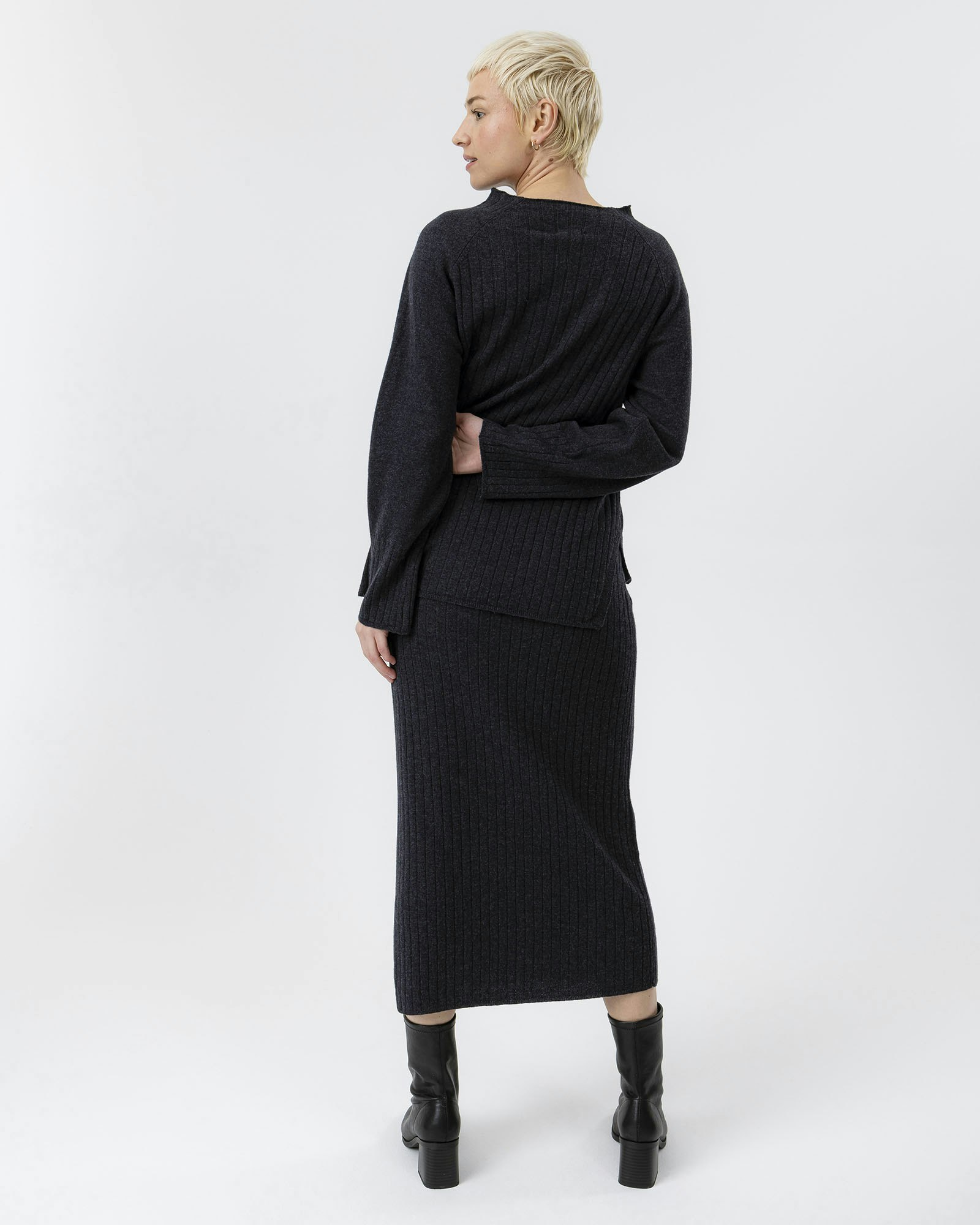 Holebrook - Kristina Skirt (Black Mel.)