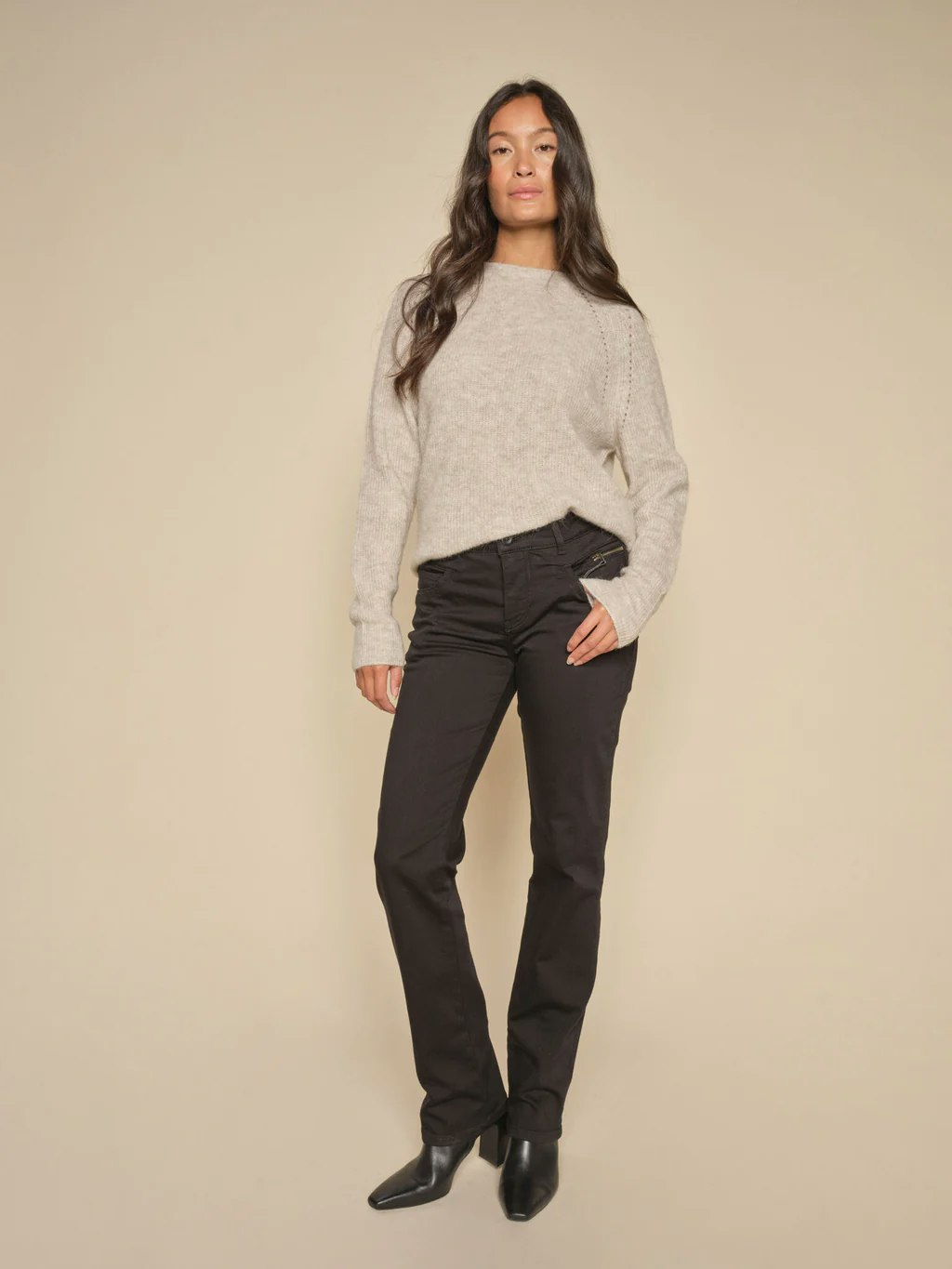 Mos Mosh - MMTammy Thora Knit (Feather Gray)