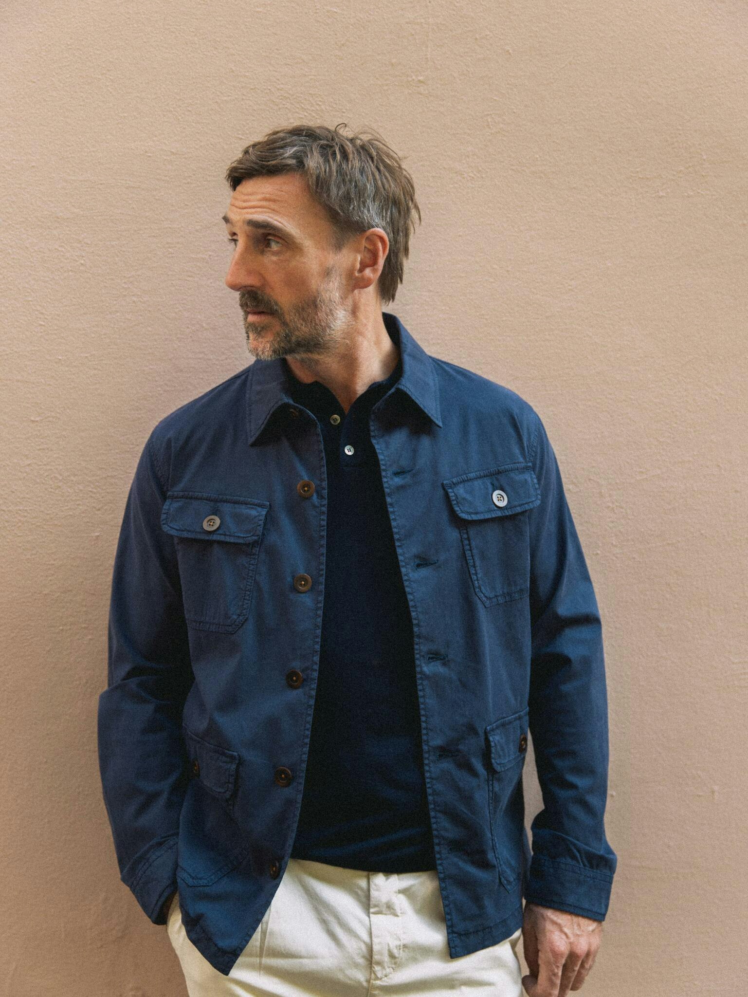 Mos Mosh Gallery - Dam Darwin Field Jacket (Salute Navy)