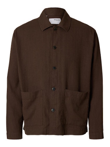 Selected Homme - Relax Tony Formel Overshirt (Navy)