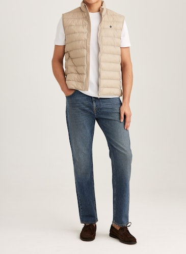 Morris - Norfolk Liner Vest (Khaki)