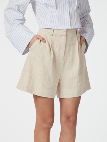Neo Noir - Sega Ramie Shorts (Natural)