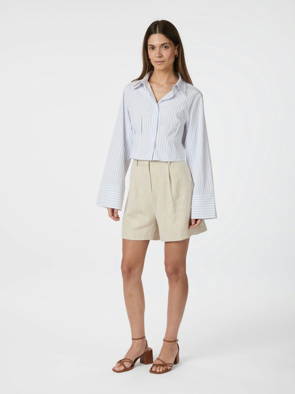Neo Noir - Sega Ramie Shorts (Natural)