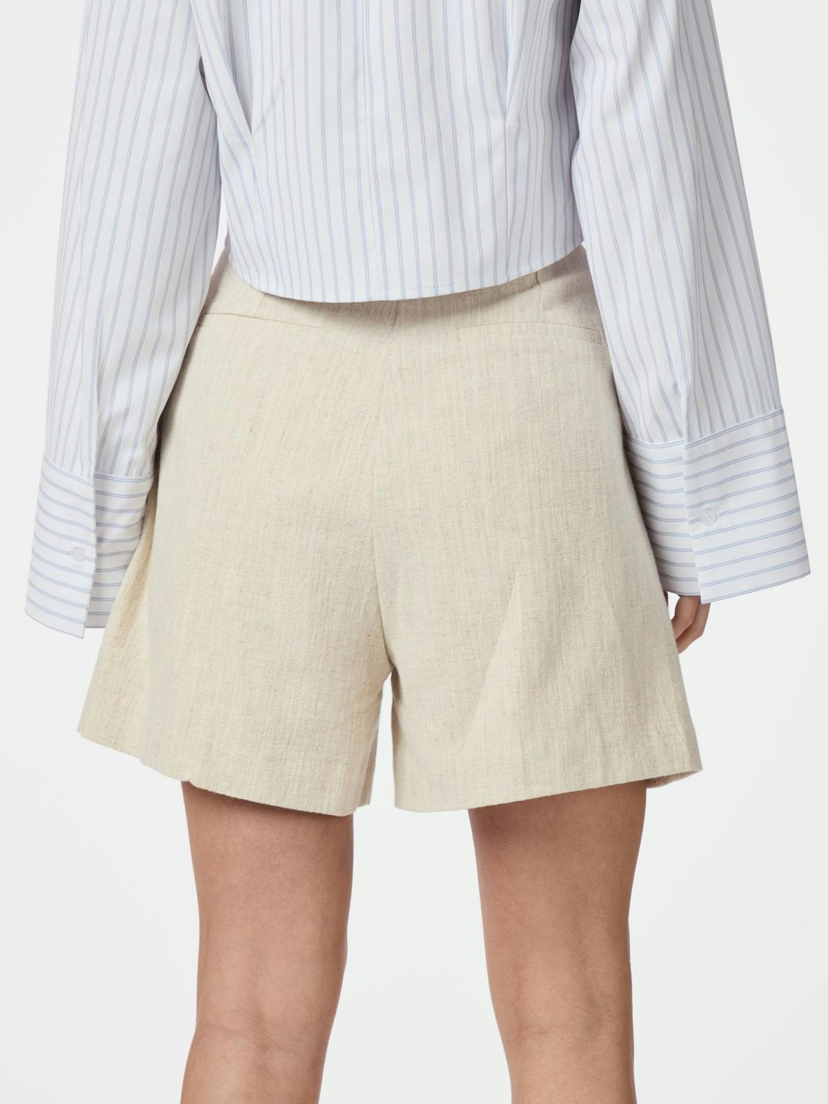 Neo Noir - Sega Ramie Shorts (Natural)