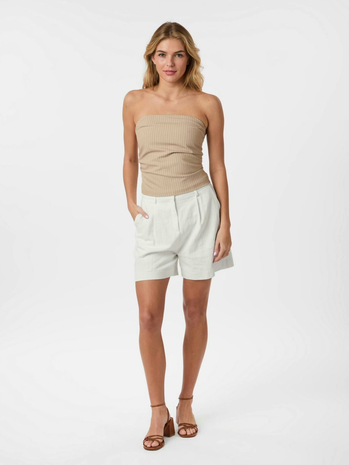 Neo Noir - Sega Ramie Shorts (Offwhite)