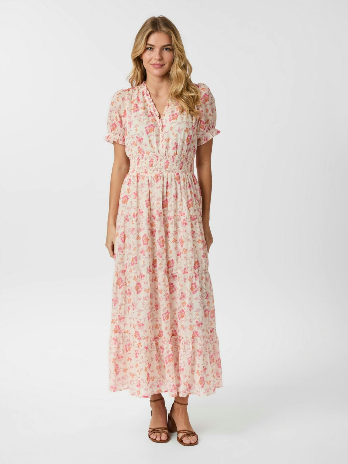 Neo Noir - Kanza Soft Rosey Dress (Rose)