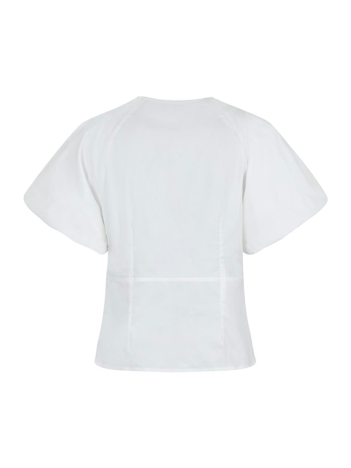 Neo Noir - Irina Poplin Blouse (White)