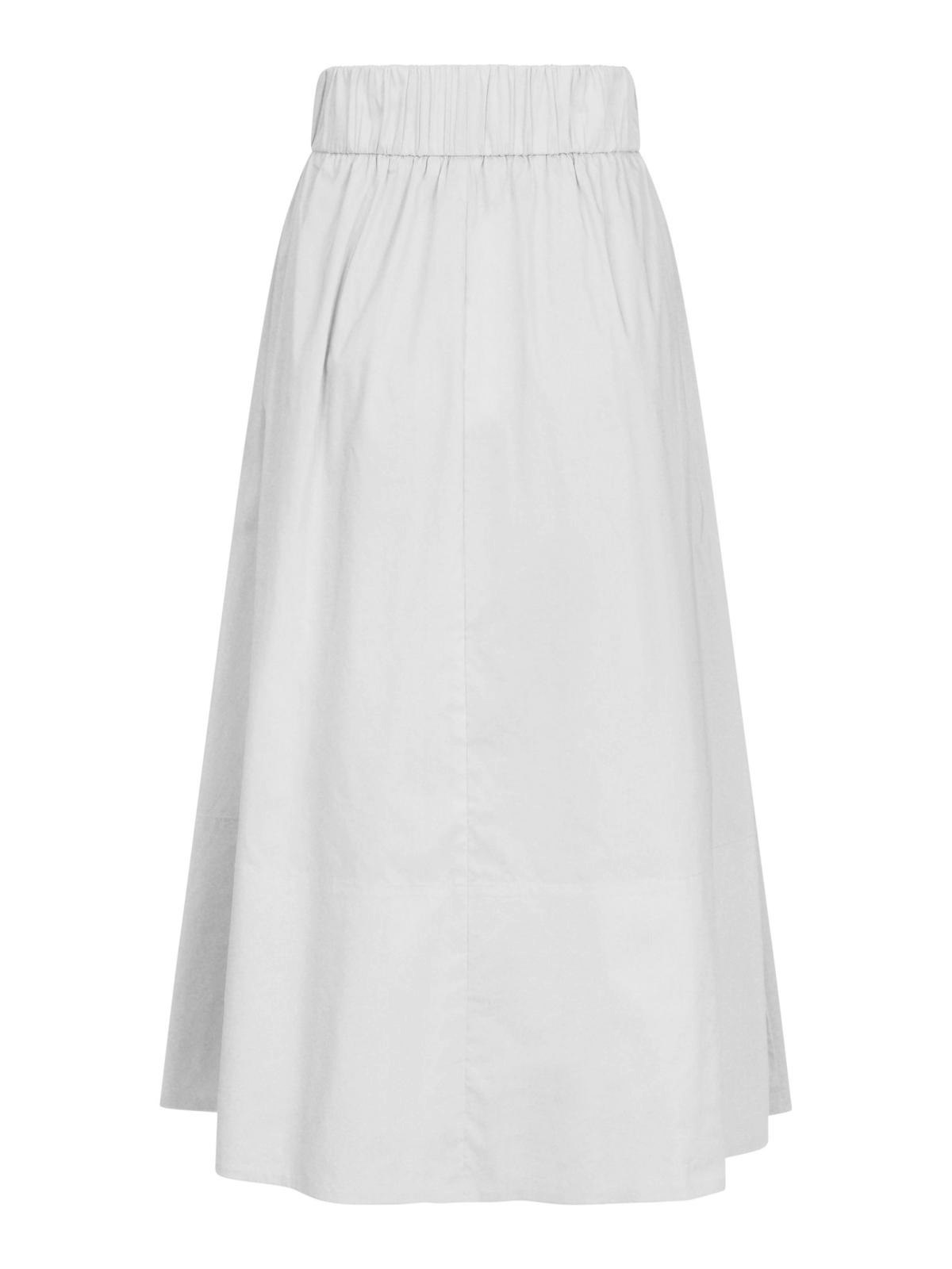 Neo Noir - Yara Poplin Skirt (White)