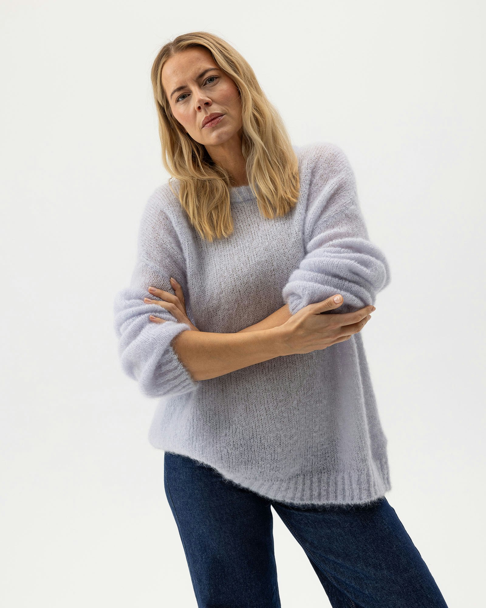 Holebrook - Joline Crew (Pale Grey)