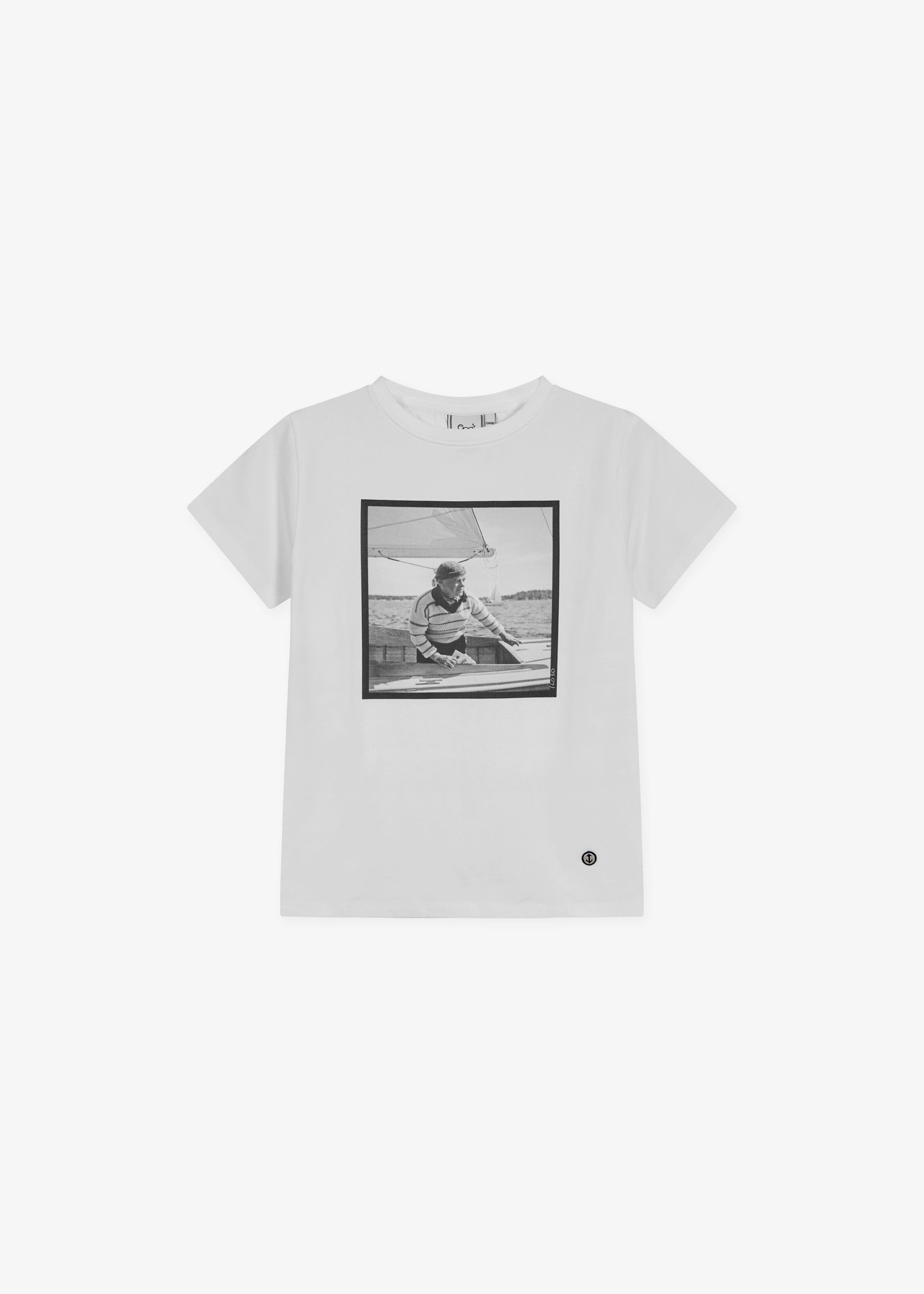 EmmaMalena - T-shirt Evert Seglar Kids (White)