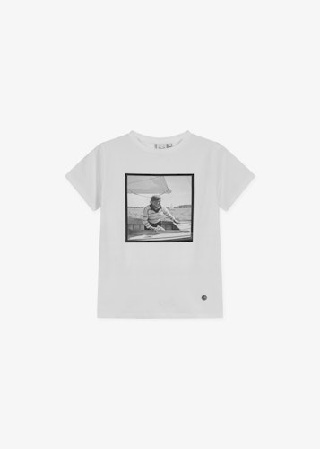 EmmaMalena - T-shirt Evert Seglar Kids (White)