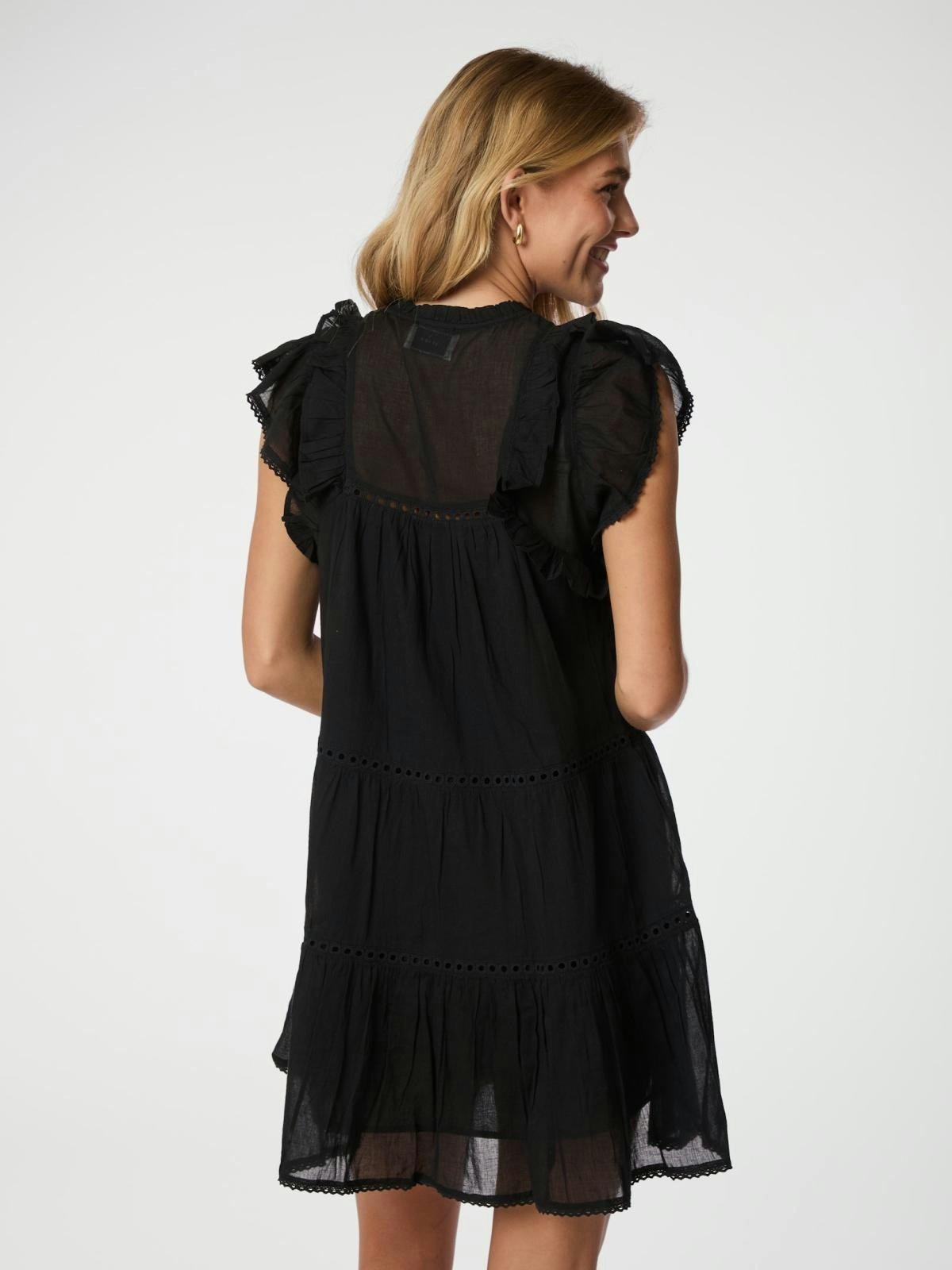 Neo Noir - Jamma S Voile Dress (Black)