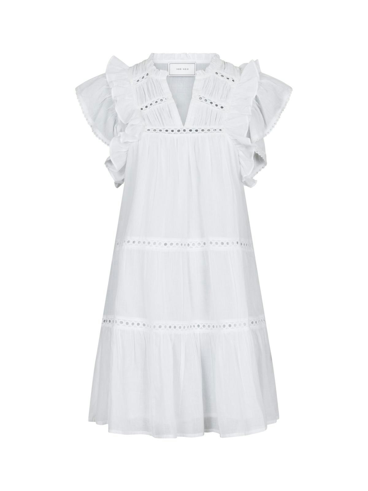 Neo Noir - Jamma S Voile Dress (White)