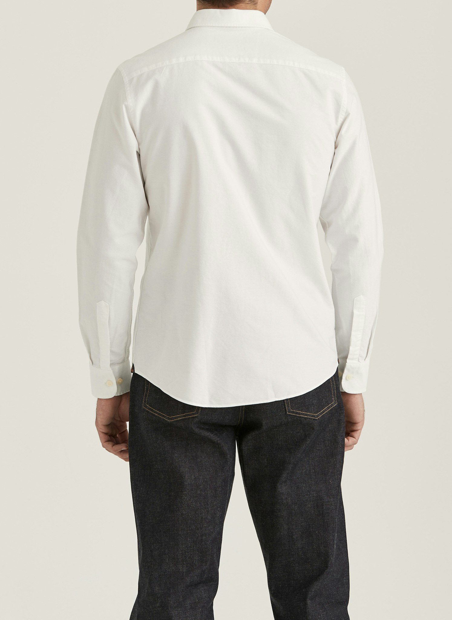 Morris - Oxford Buttom Down Shirt (White)