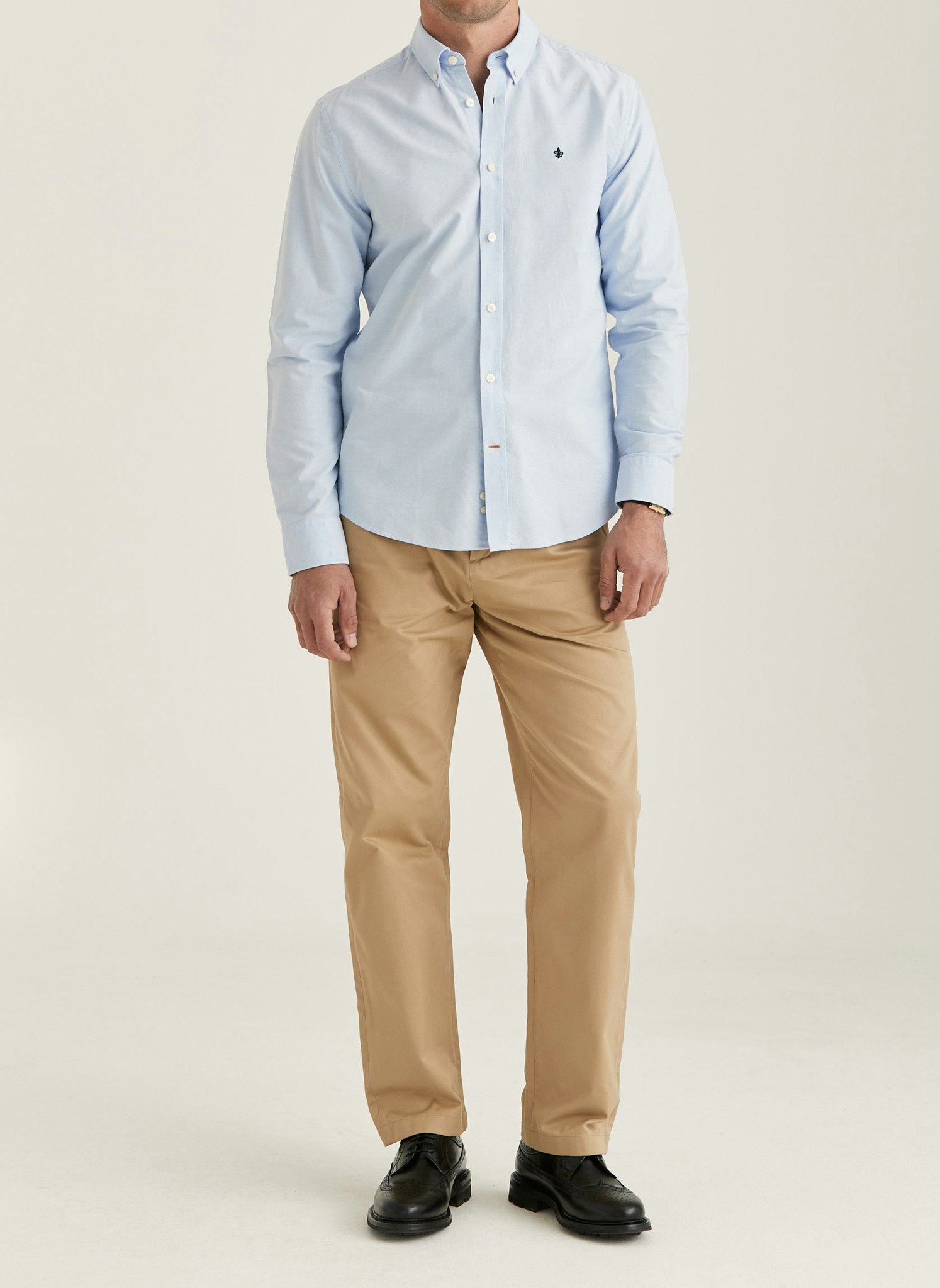 Morris - Oxford Buttom Down Shirt (Light Blue)