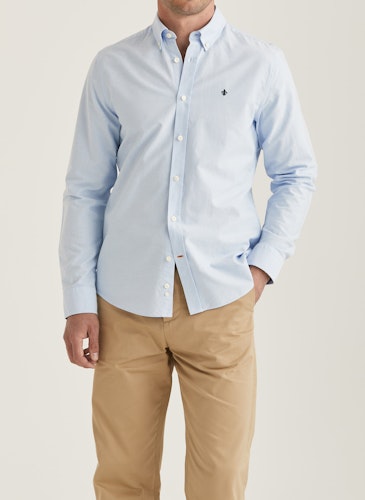 Morris - Oxford Buttom Down Shirt (Light Blue)