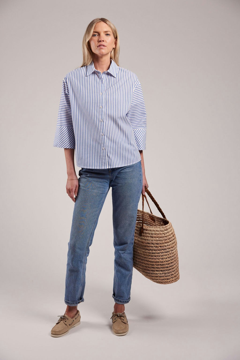 Sebago - Helen Cotton Poplin Blouse (White)