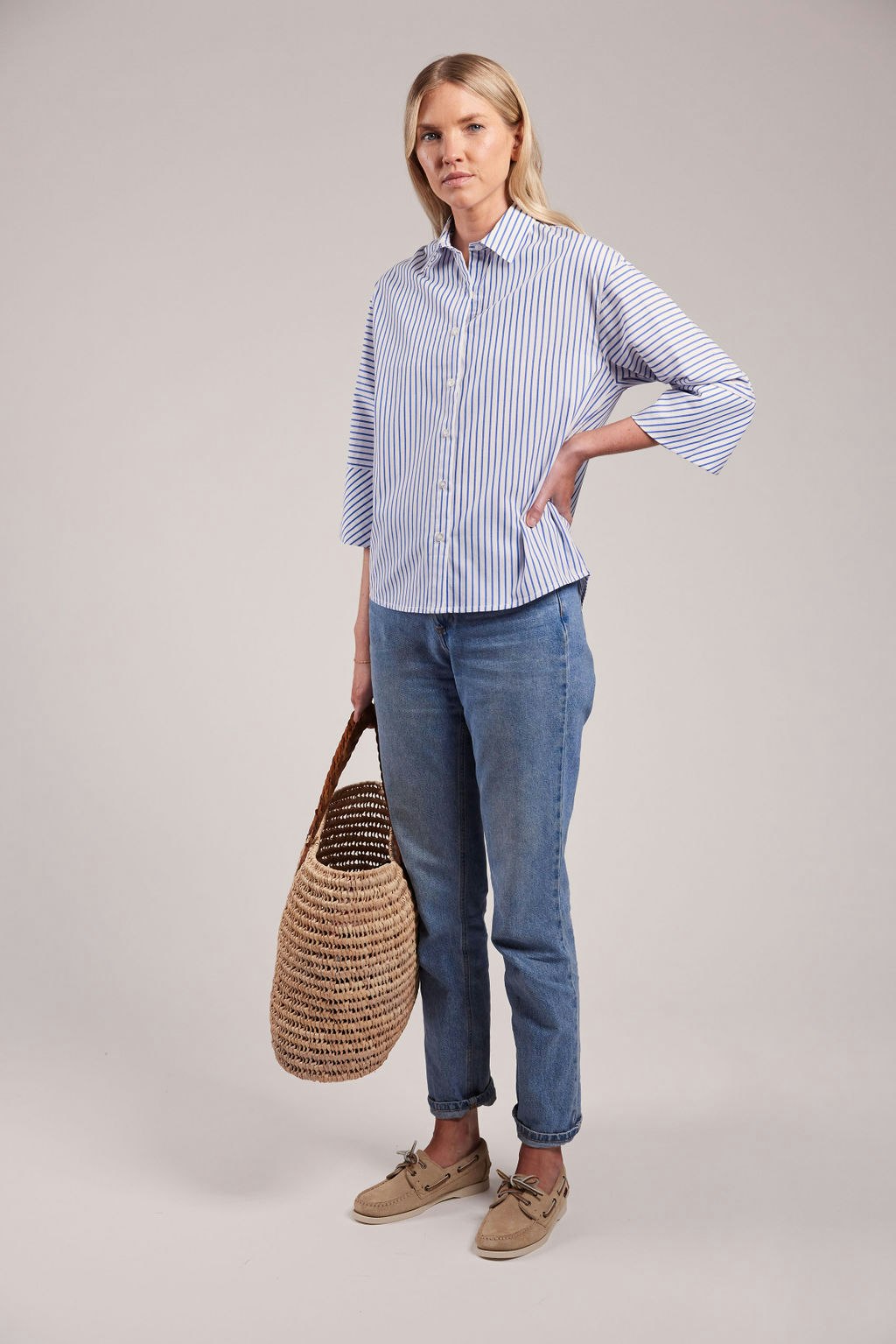 Sebago - Helen Cotton Poplin Blouse (White)