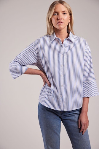 Sebago - Helen Cotton Poplin Blouse (White)