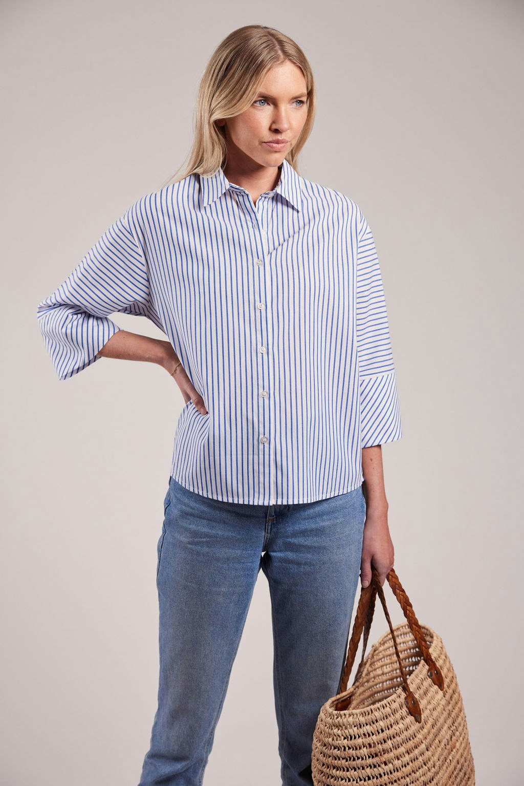 Sebago - Helen Cotton Poplin Blouse (White)