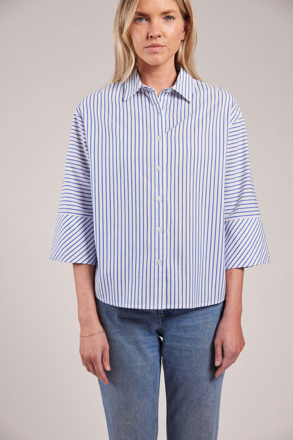 Sebago - Helen Cotton Poplin Blouse (White)