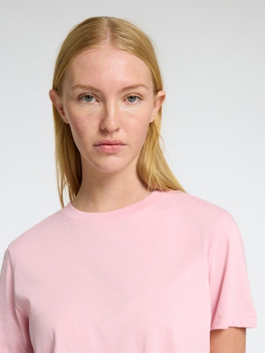 Selected Femme - SLFMYESSENTIAL SS O-NECK TEE NOOS (Pink)