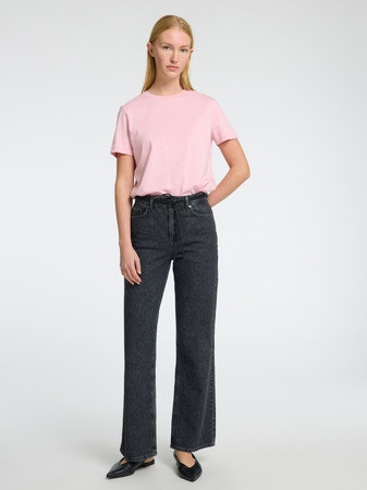 Selected Femme - SLFMYESSENTIAL SS O-NECK TEE NOOS (Pink)