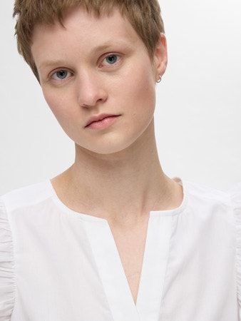 Selected Femme - SLFBLAIR-IDA SL TOP NOOS (White)