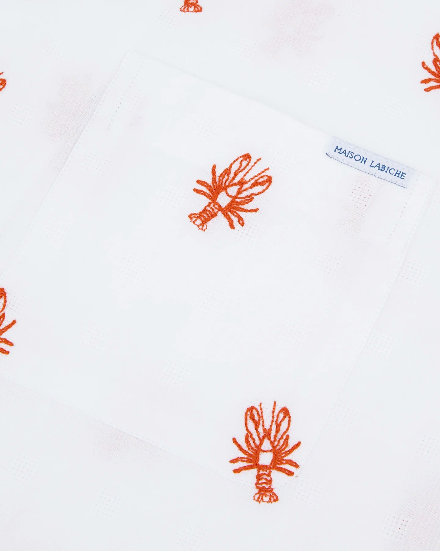 Maison Labiche - Germain Shirt Lobster (White)