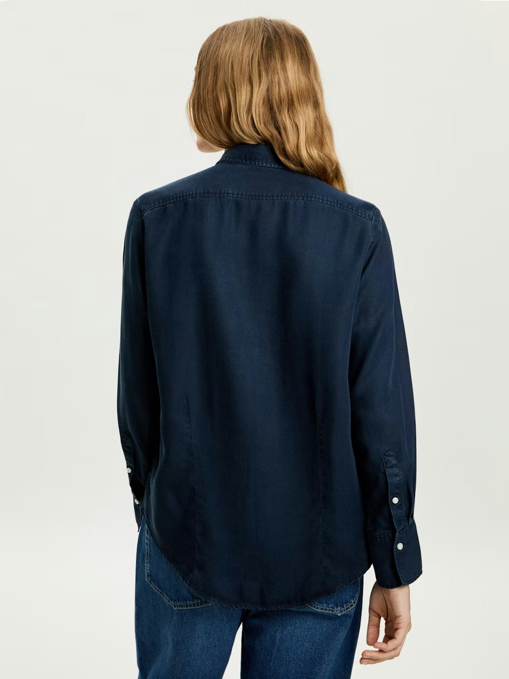 Boomerang - Fotö Indigo Tencel Shirt (Night Sky)