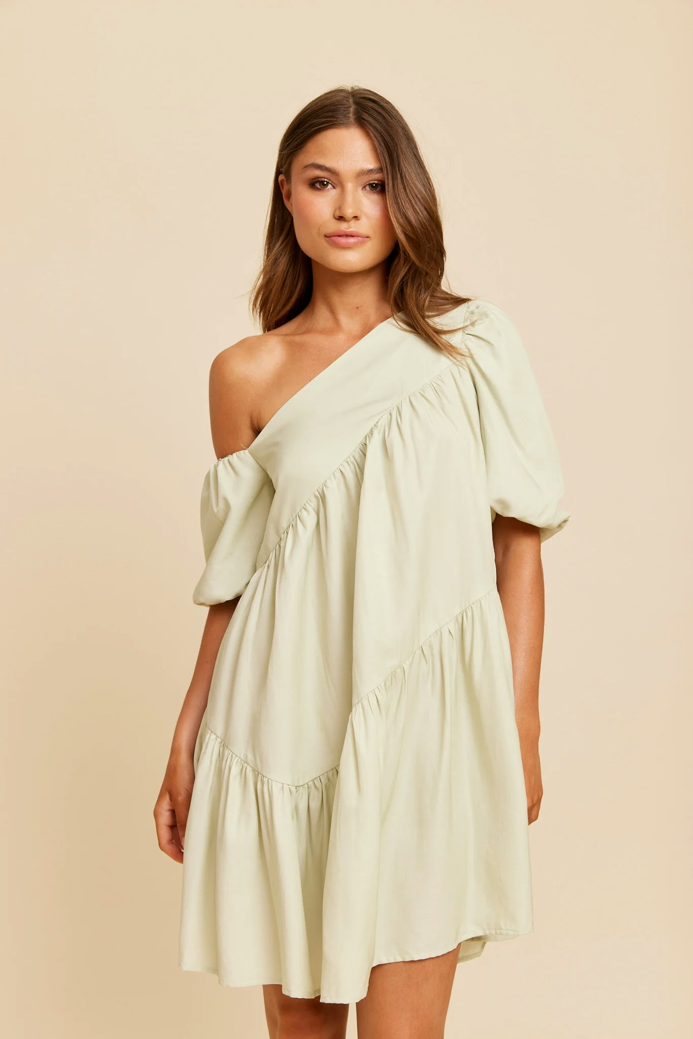 Rut & Circle - CARIN DRESS (Light Green)
