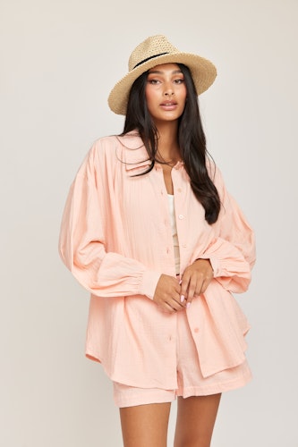 Rut & Circle - REBECKA SHIRT (Apricot)