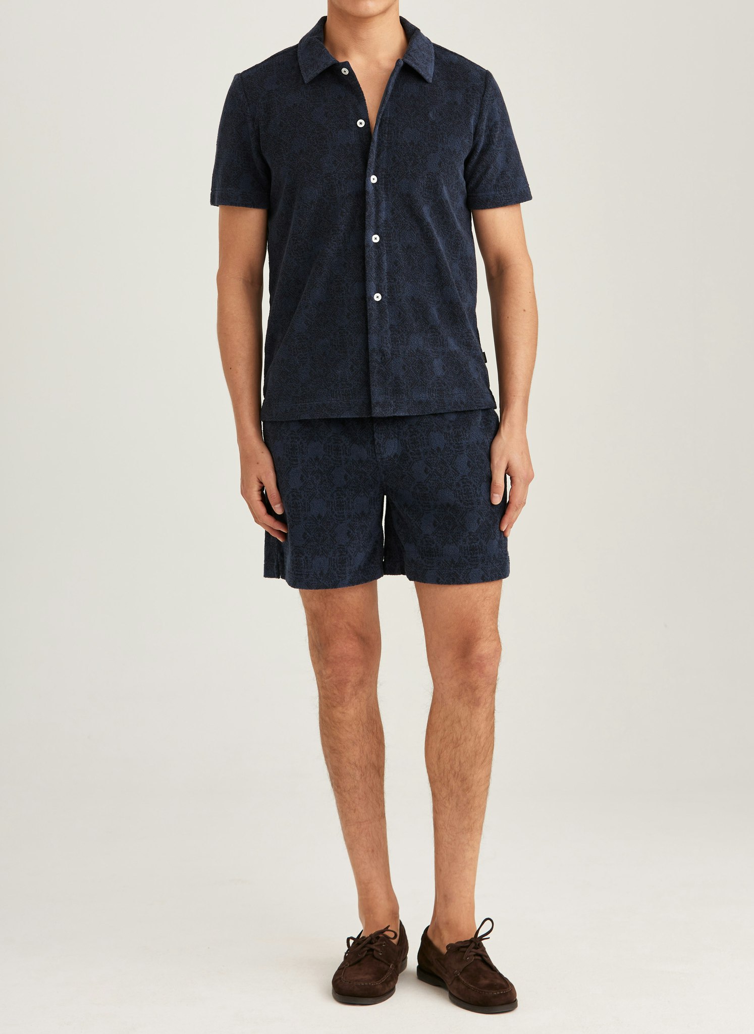 Morris - Shelby Terry Shirt (Navy)