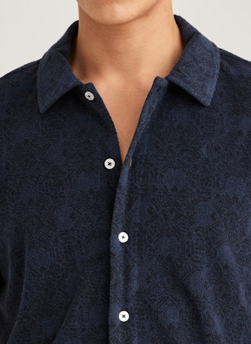 Morris - Shelby Terry Shirt (Navy)