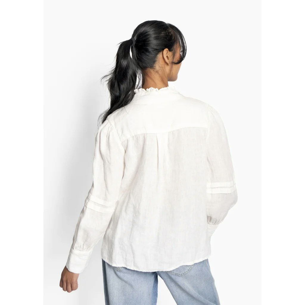 Hést - SARI Linen Blouse (White)