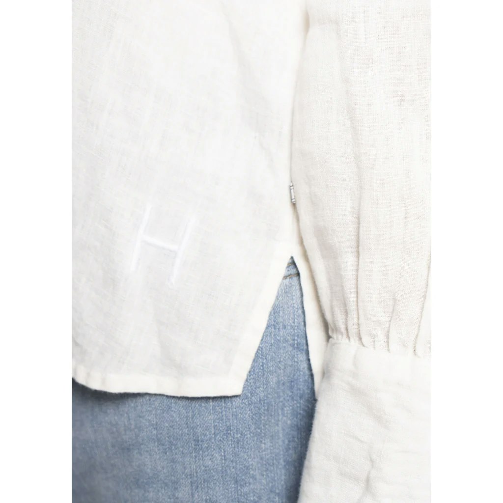 Hést - SARI Linen Blouse (White)